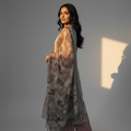 LINEN EMBELLISHED GOL GALA IN PASTEL HUES